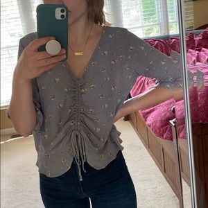 American Eagle floral top